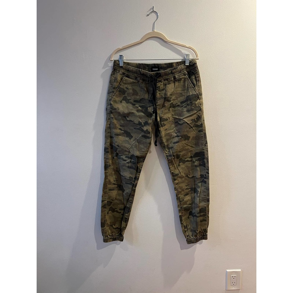 hudson camo cargo joggers
